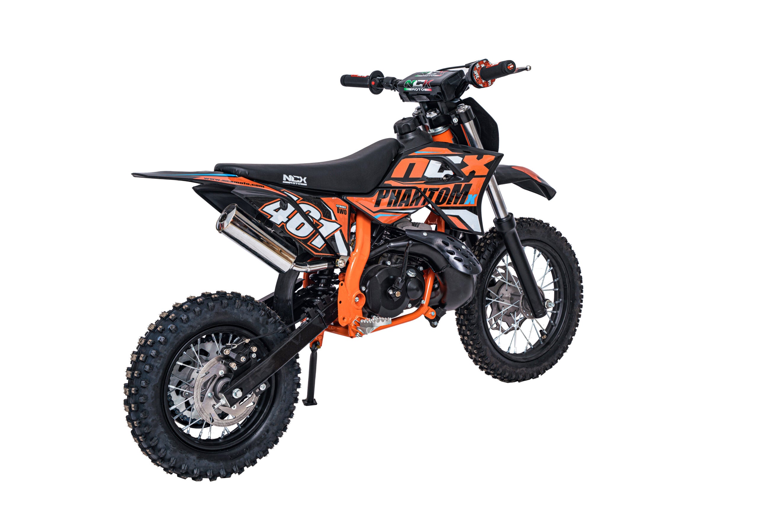 Mini Cross Phantom 50cc Ruote 12/10  Avviamento Pedalina