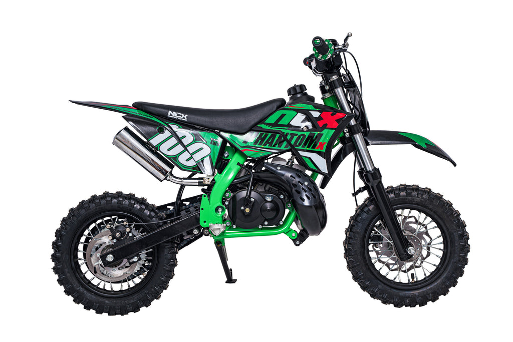 Mini Cross Phantom 50cc Ruote 10/10  Avviamento Pedalina