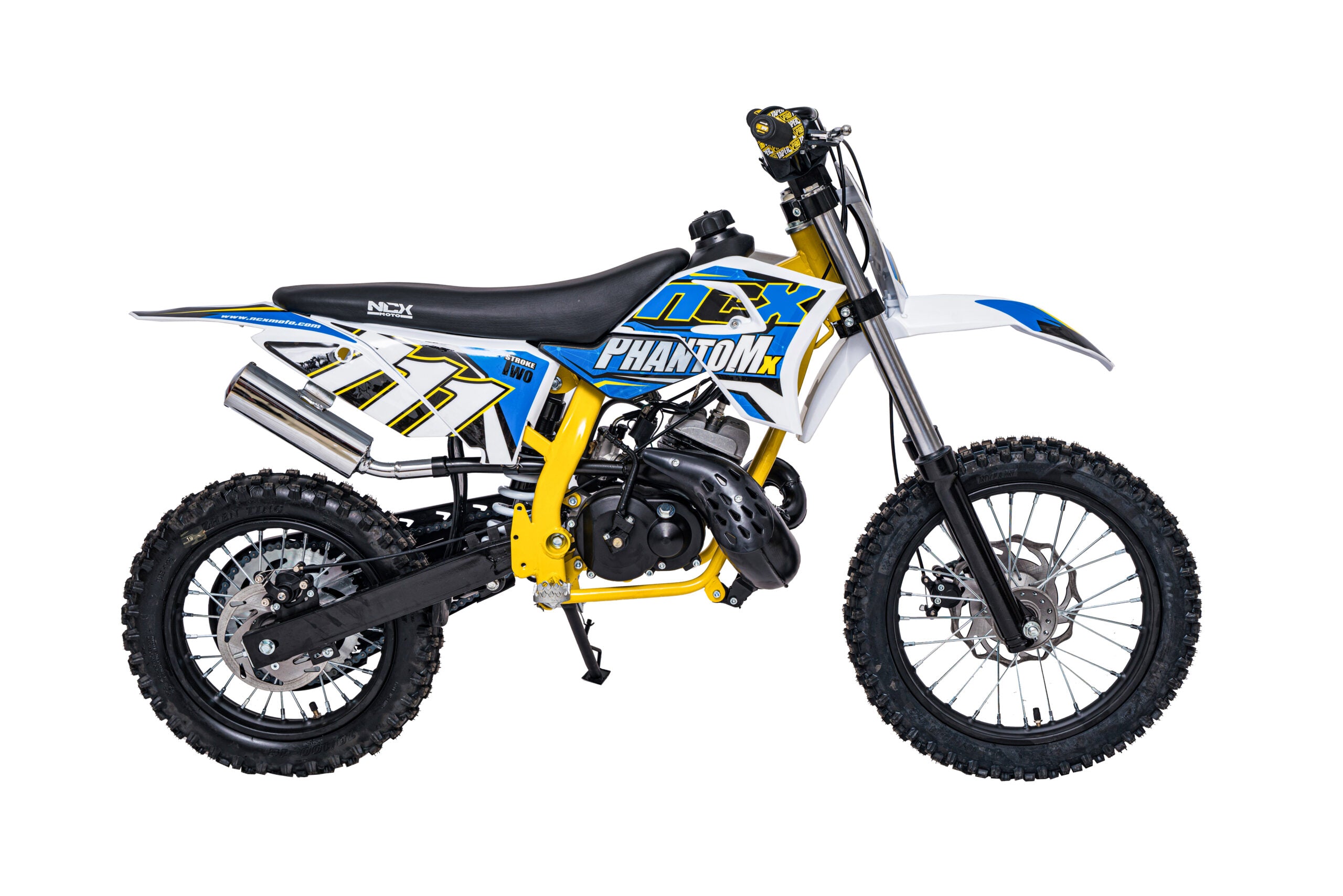 Mini Cross Phantom 50cc Ruote 14/12 Avviamento Pedalina