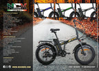 Bicicletta  Elettrica Zero pro 250w 36v Ruote 20" Sport Design