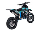 Mini Cross Phantom 50cc Ruote 12/10  Back Flip Avviamento Pedalina