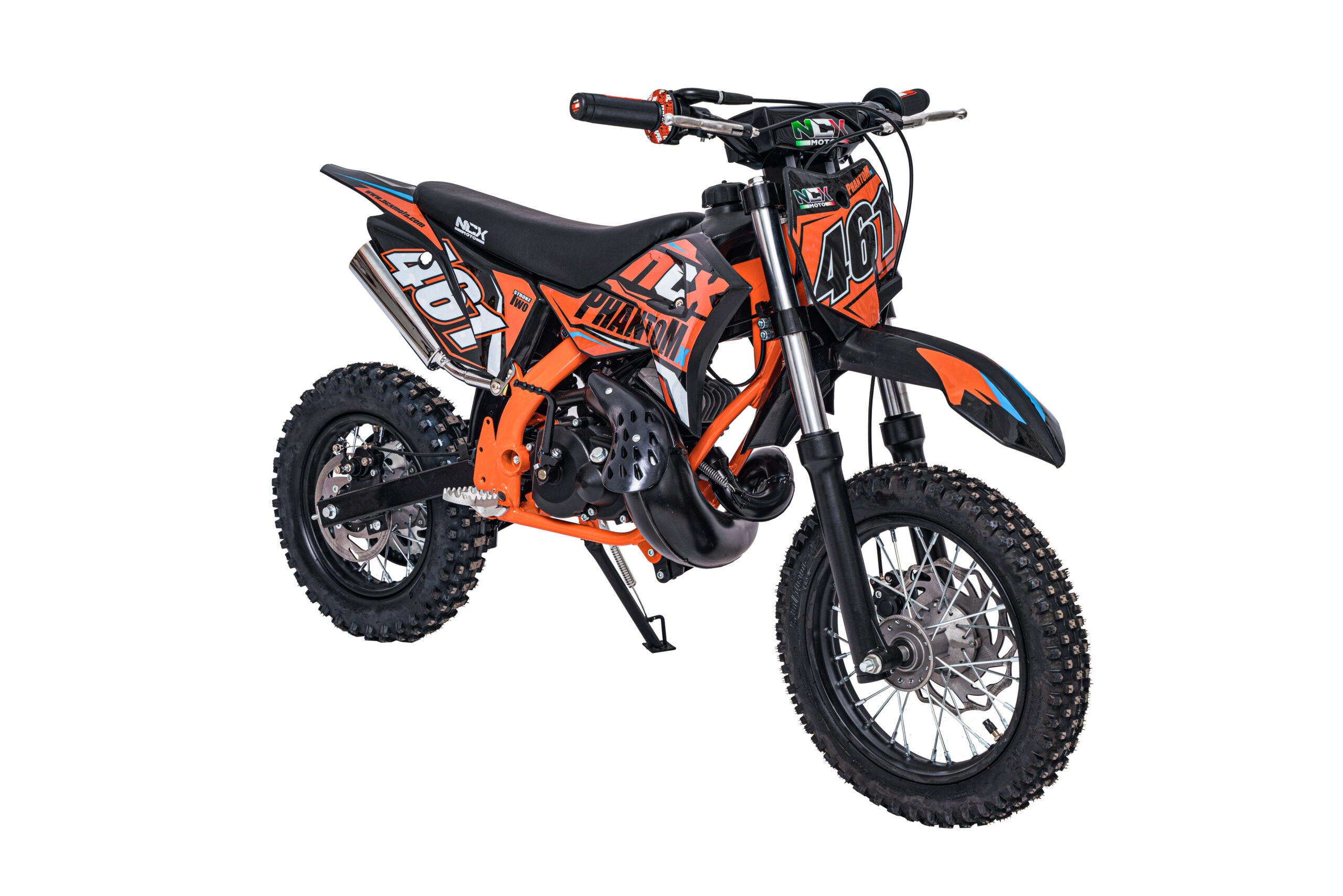 Mini Cross Phantom 50cc Ruote 12/10  Avviamento Pedalina