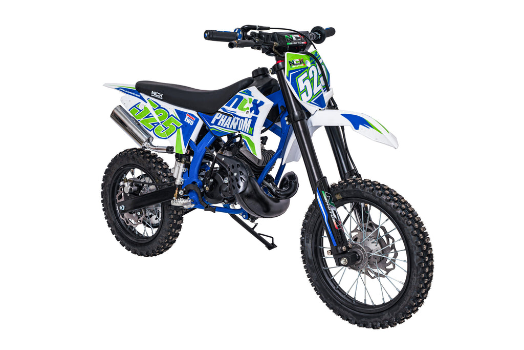 Mini Cross Phantom 50cc Ruote 14/12 Back Flip Avviamento Pedalina