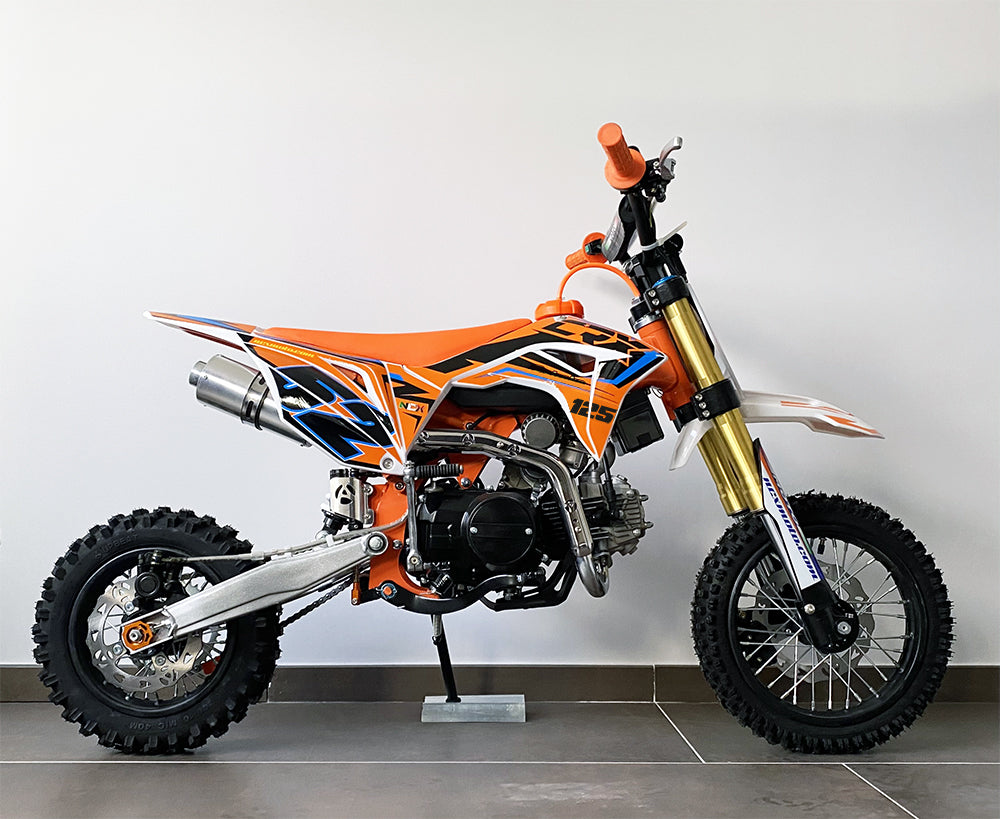 Pit Bike 125cc CRX Pro Ruote 12/10 4 Marce Semiautomatica