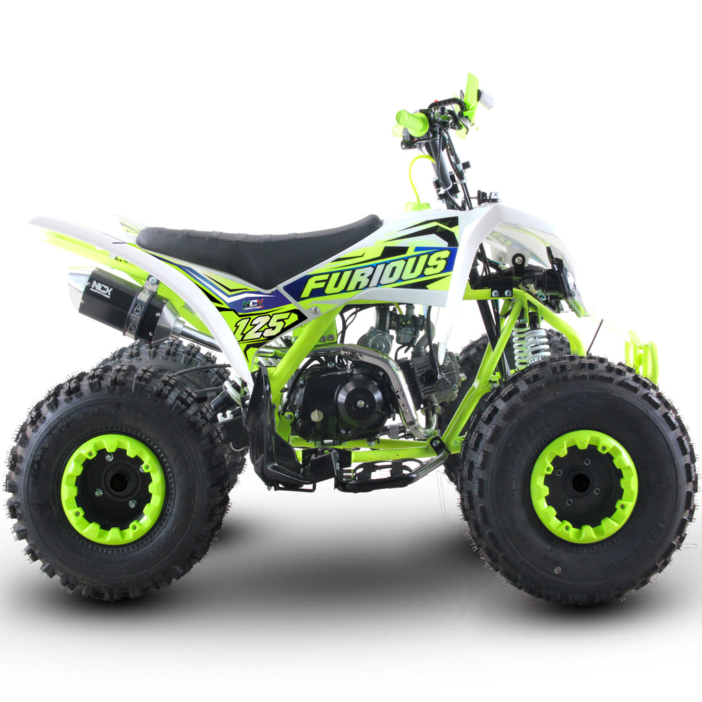 Quad Furious  125cc Ruote 8 LED