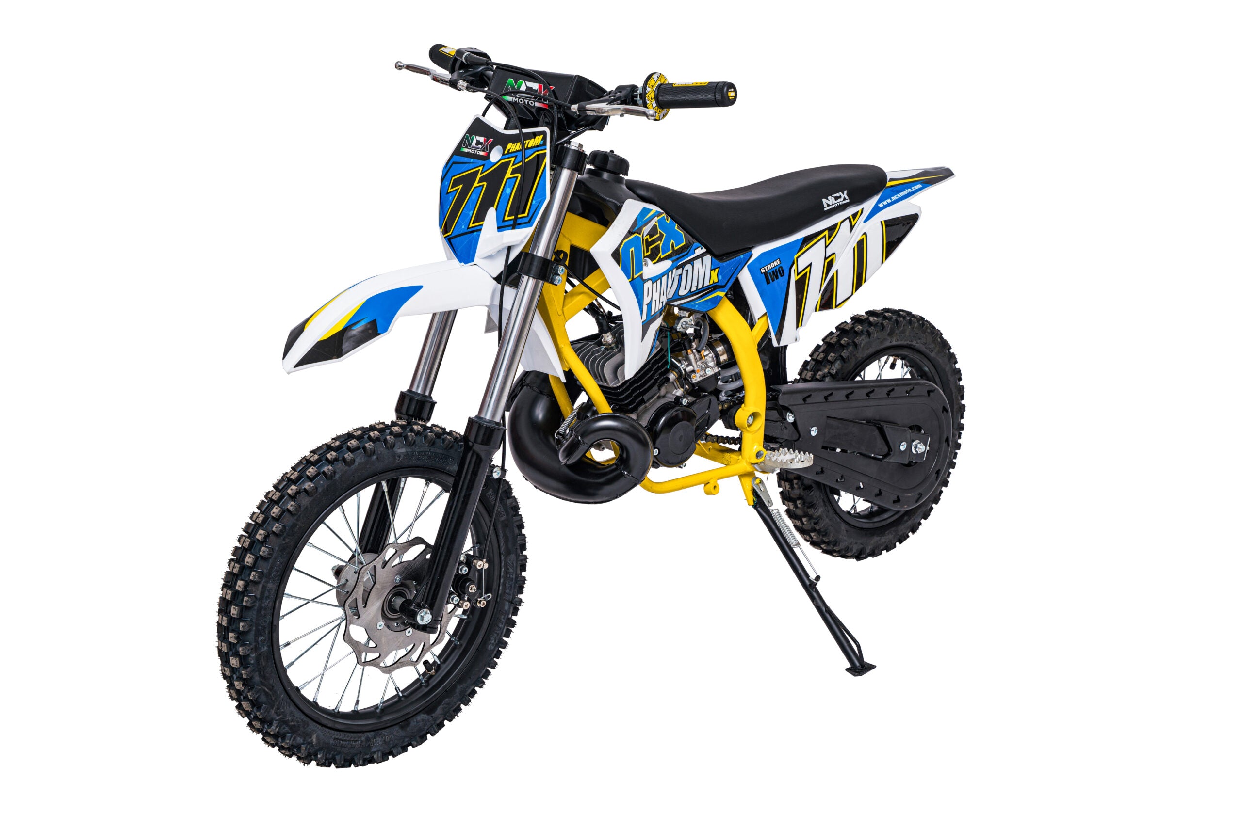 Mini Cross Phantom 50cc Ruote 14/12 Avviamento Pedalina