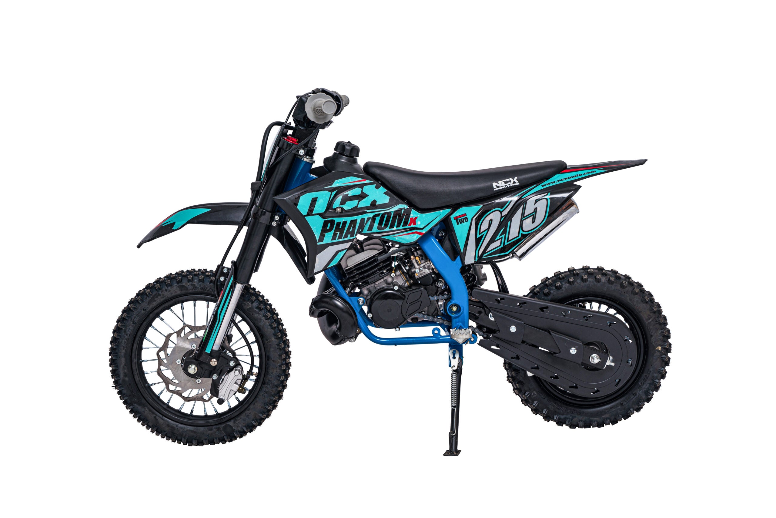 Mini Cross Phantom 50cc Ruote 12/10  Back Flip Avviamento Pedalina