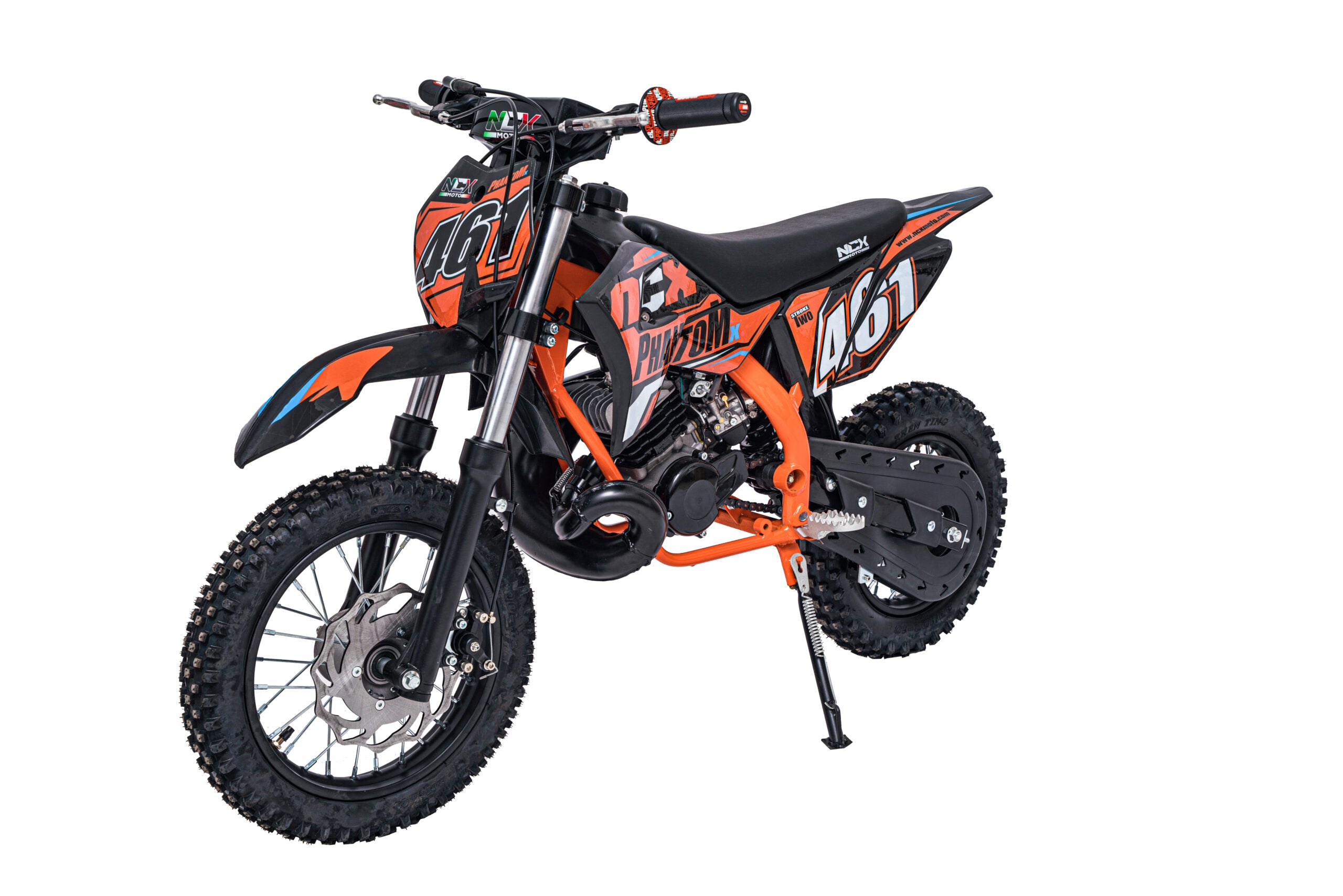 Mini Cross Phantom 50cc Ruote 12/10  Avviamento Pedalina