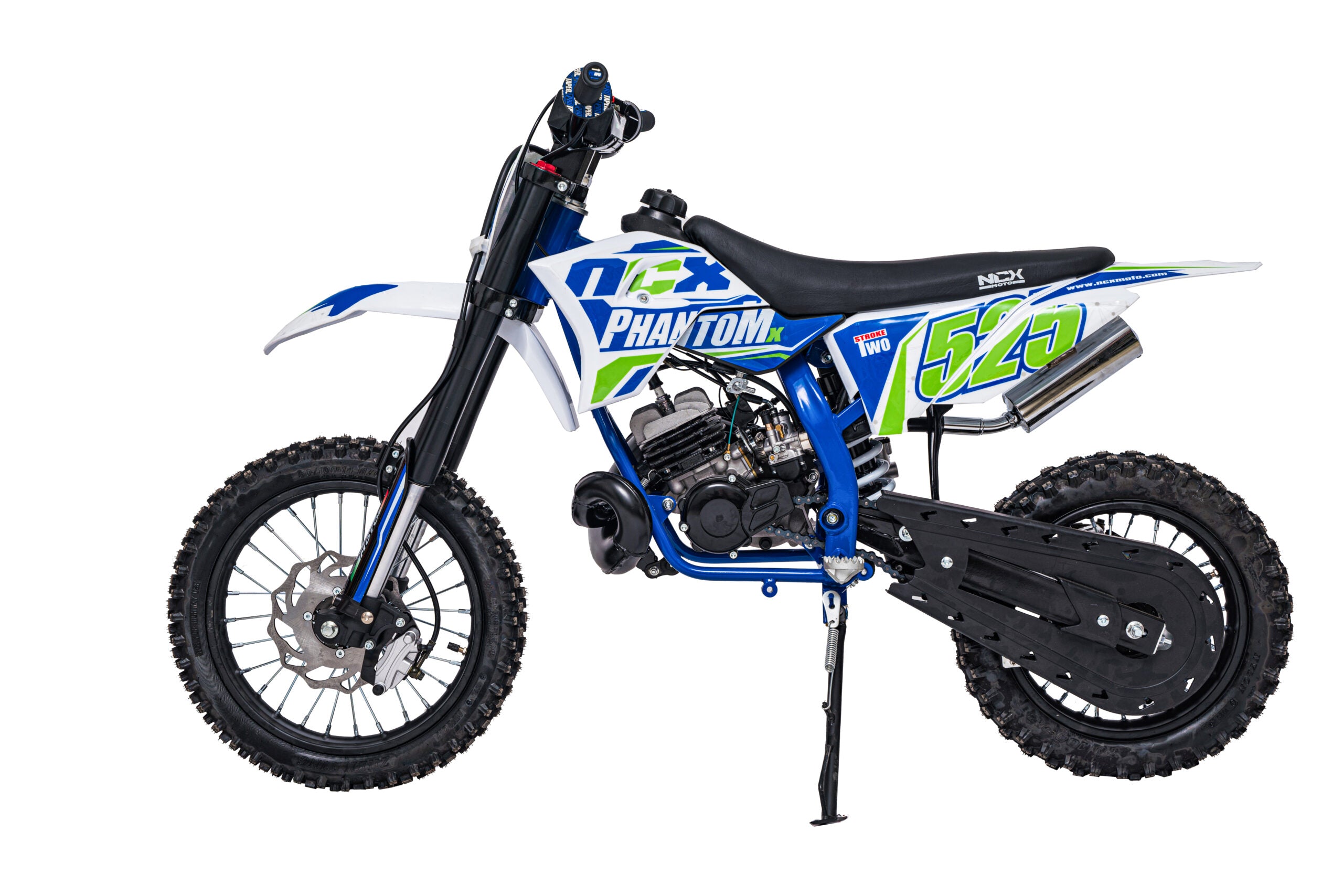 Mini Cross Phantom 50cc Ruote 14/12 Back Flip Avviamento Pedalina