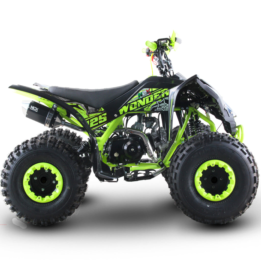 Quad Wonder 125cc Ruote 8 LED