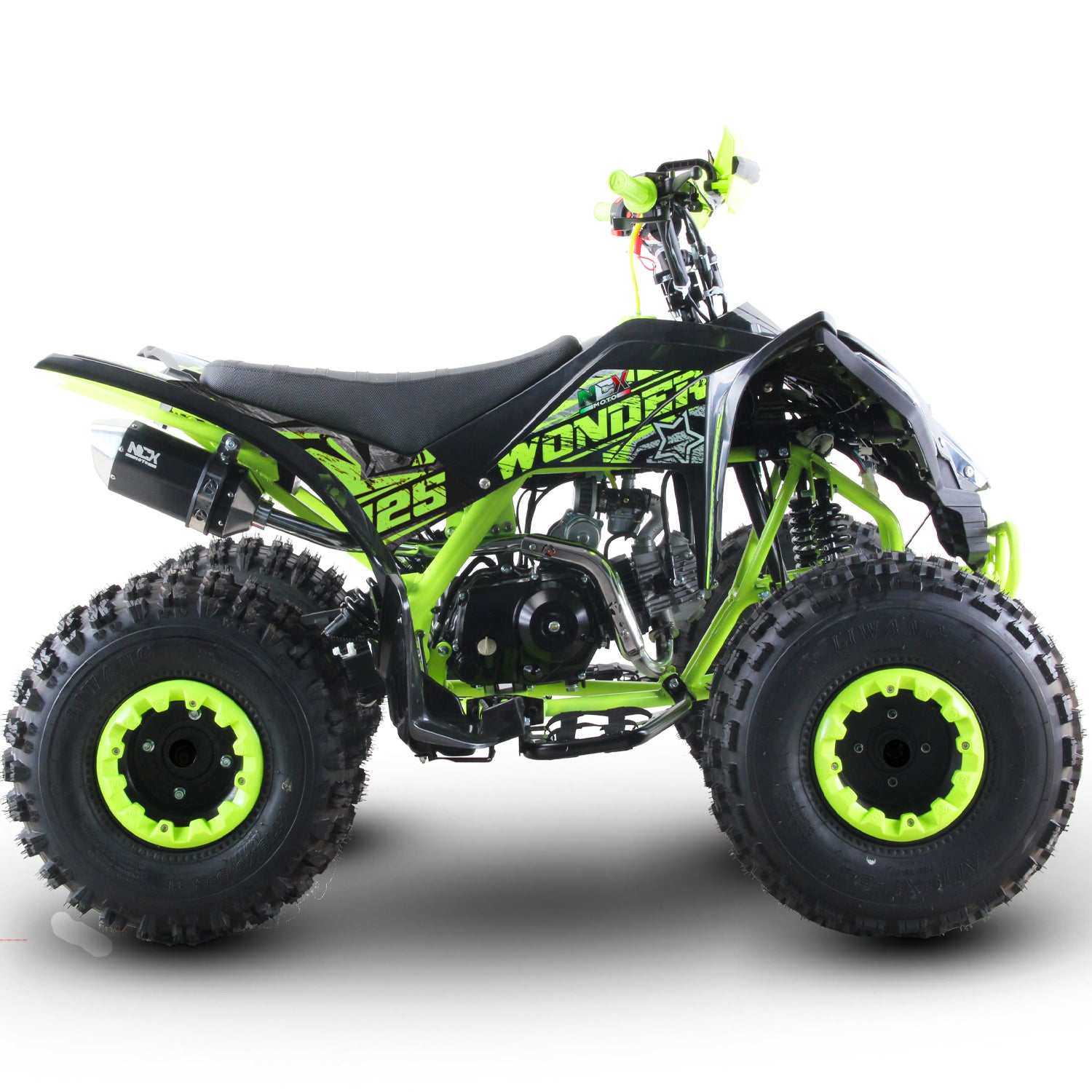 Quad Wonder 125cc Ruote 8 LED