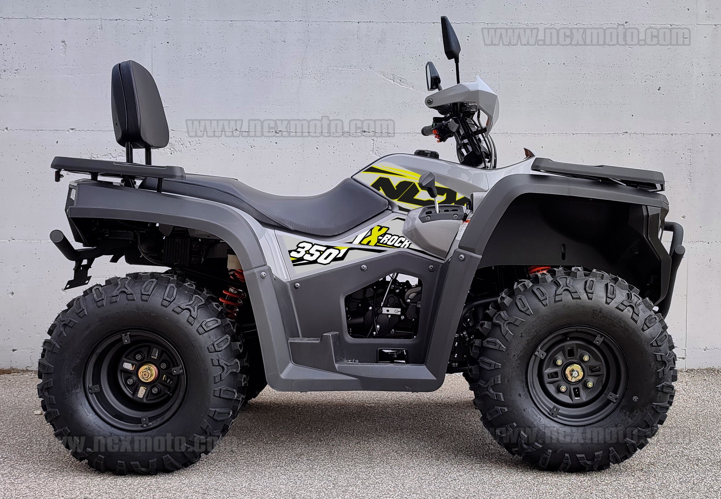Maxi Quad T-ROX 350CC Ruote 10 T3B TARGA GIALLA