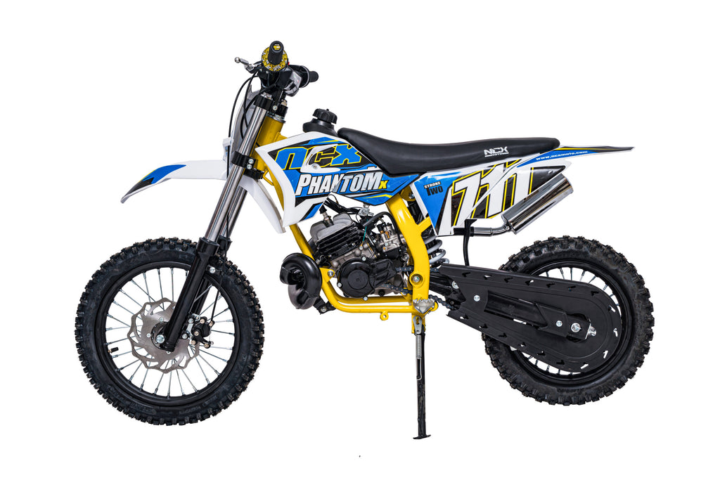 Mini Cross Phantom 50cc Ruote 14/12 Avviamento Pedalina