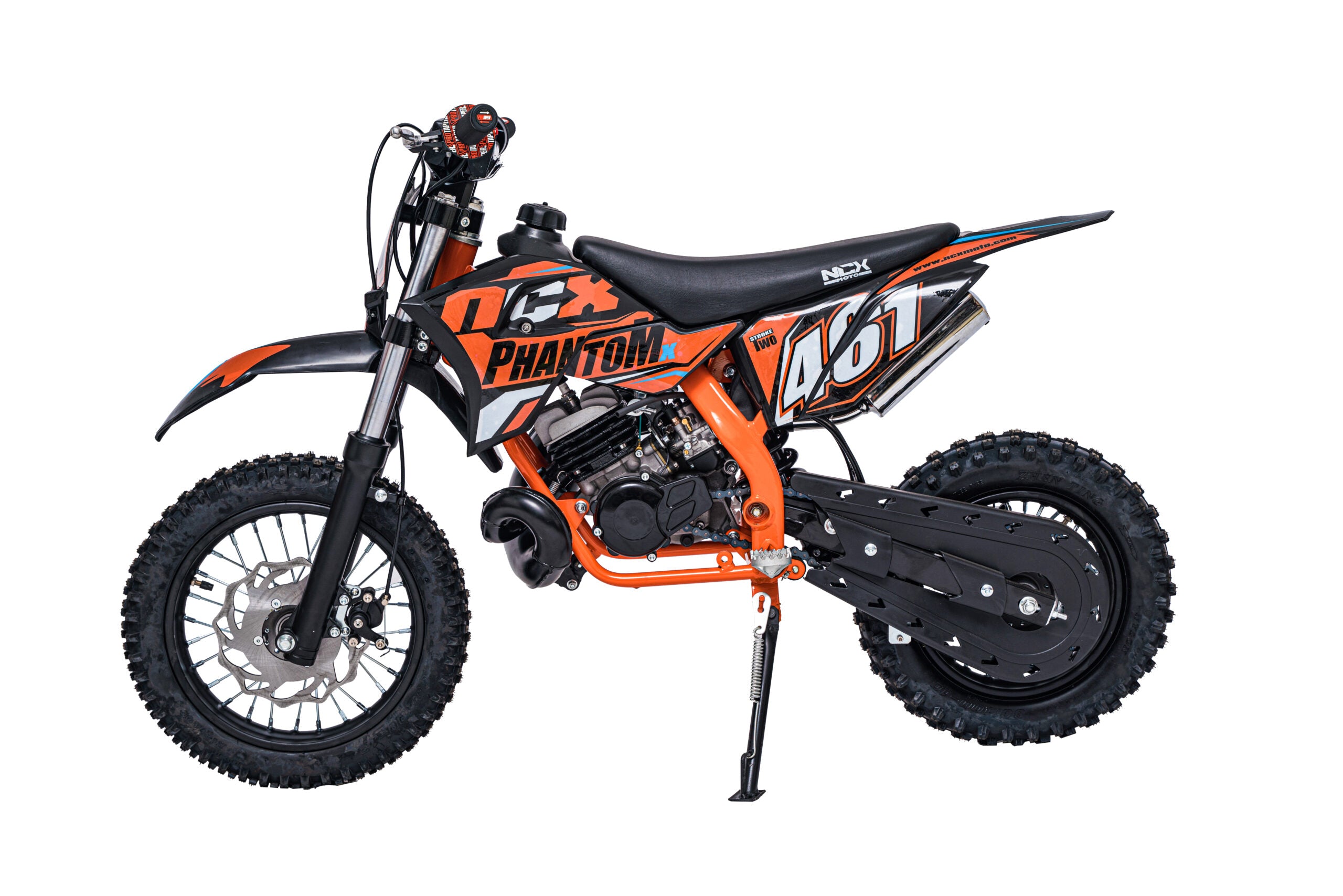 Mini Cross Phantom 50cc Ruote 12/10  Avviamento Pedalina
