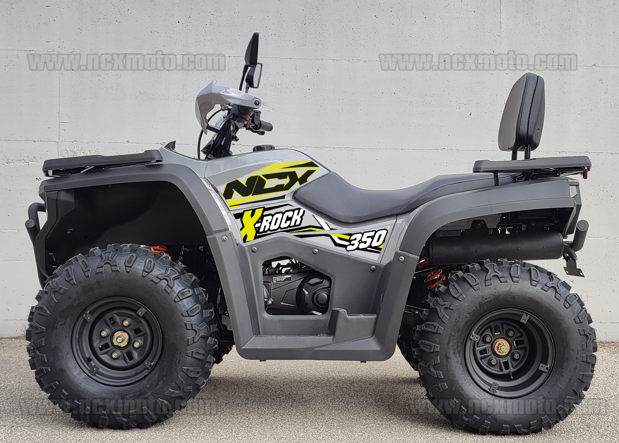 Maxi Quad T-ROX 350CC Ruote 10 T3B TARGA GIALLA