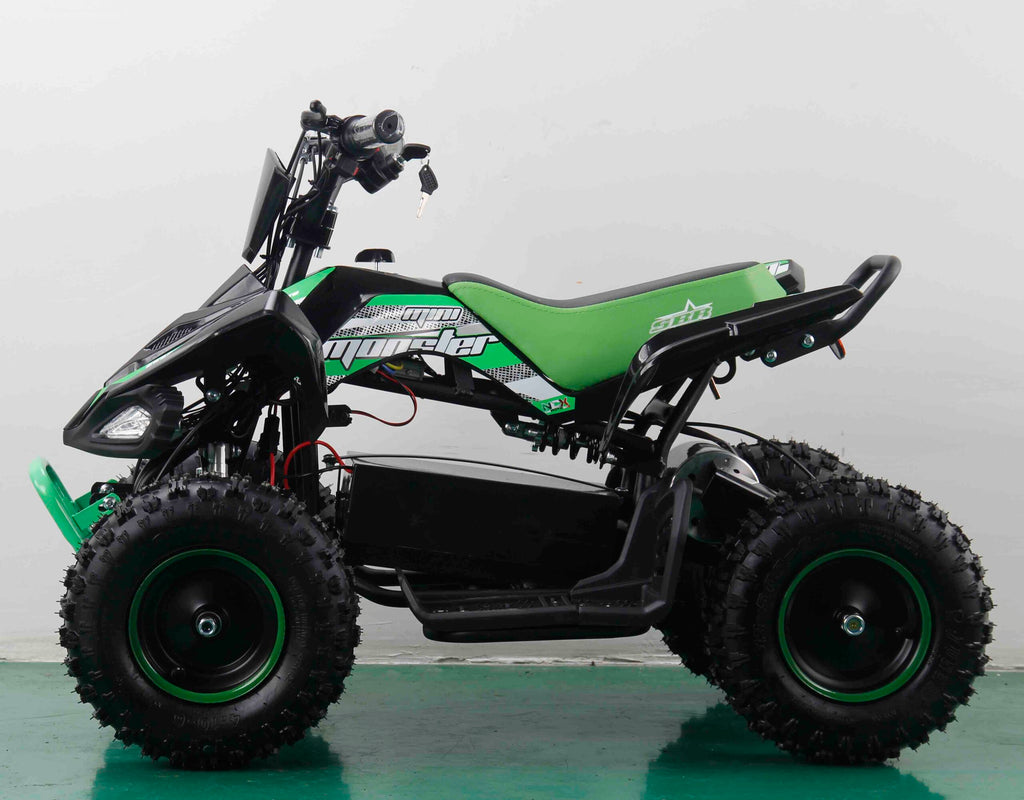 Mini Quad Monster 1000Watt Elettrico Ruota 6 LED