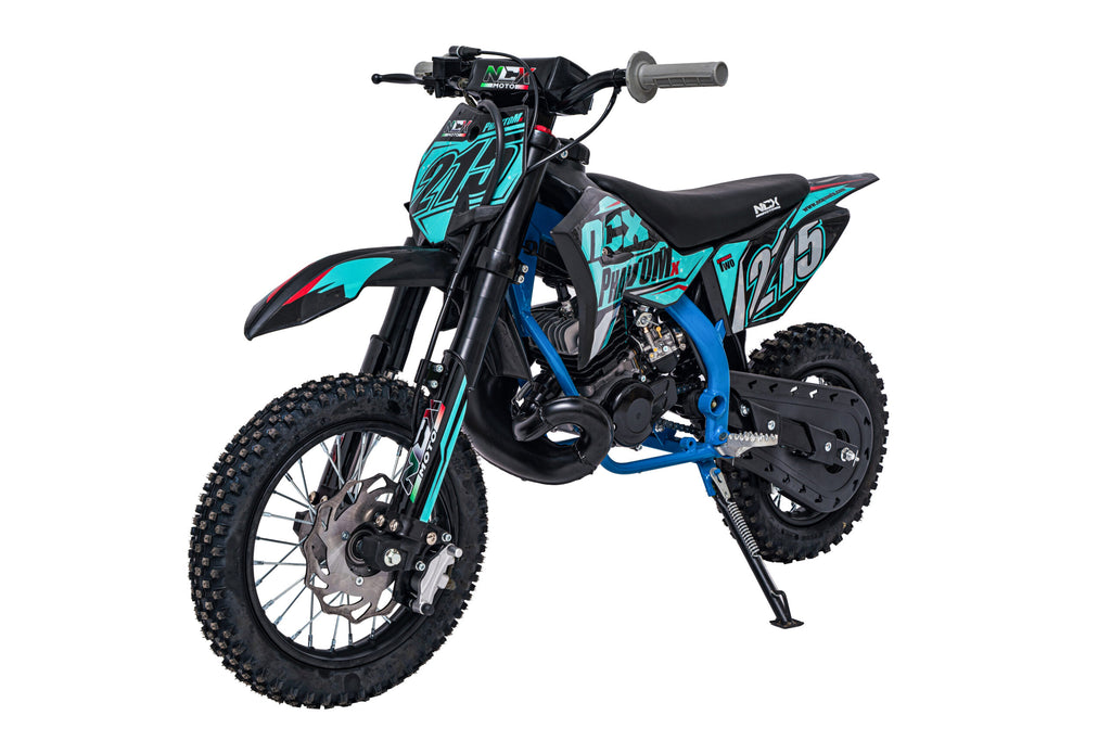 Mini Cross Phantom 50cc Ruote 12/10  Back Flip Avviamento Pedalina