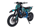 Mini Cross Phantom 50cc Ruote 12/10  Back Flip Avviamento Pedalina