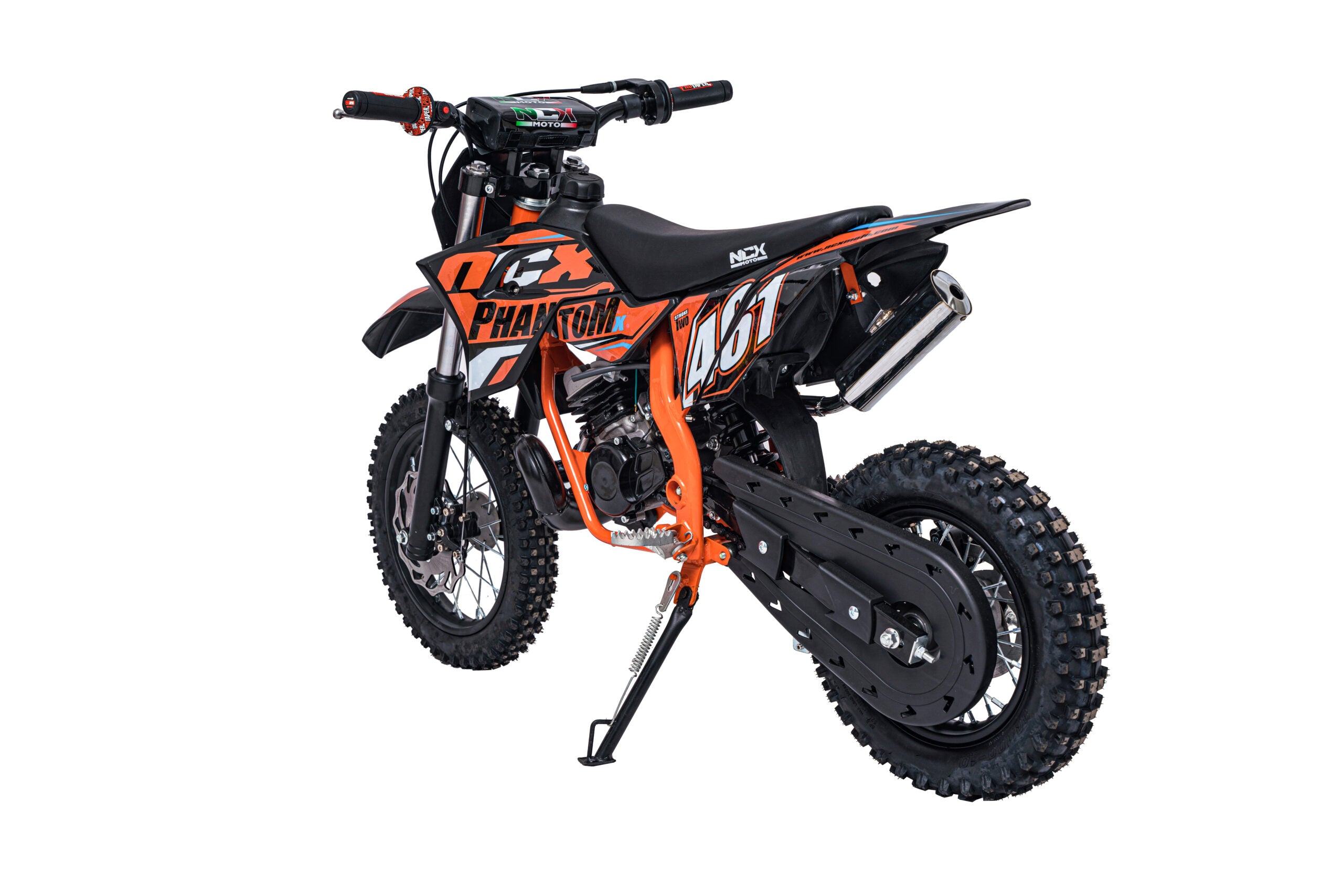 Mini Cross Phantom 50cc Ruote 12/10  Avviamento Pedalina