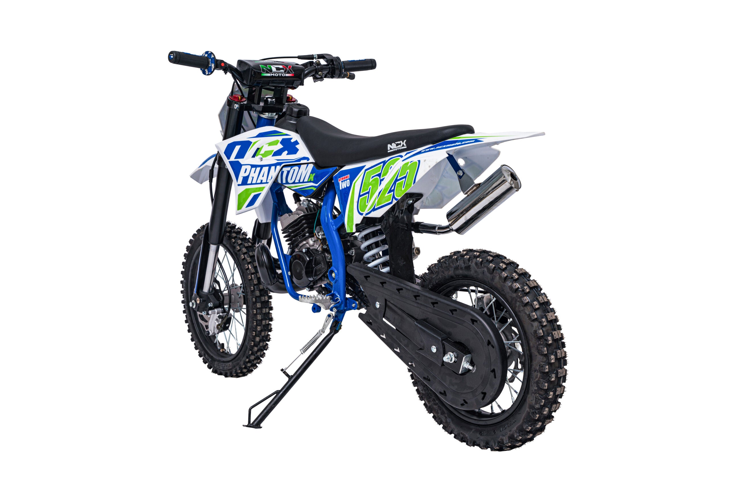 Mini Cross Phantom 50cc Ruote 14/12 Back Flip Avviamento Pedalina