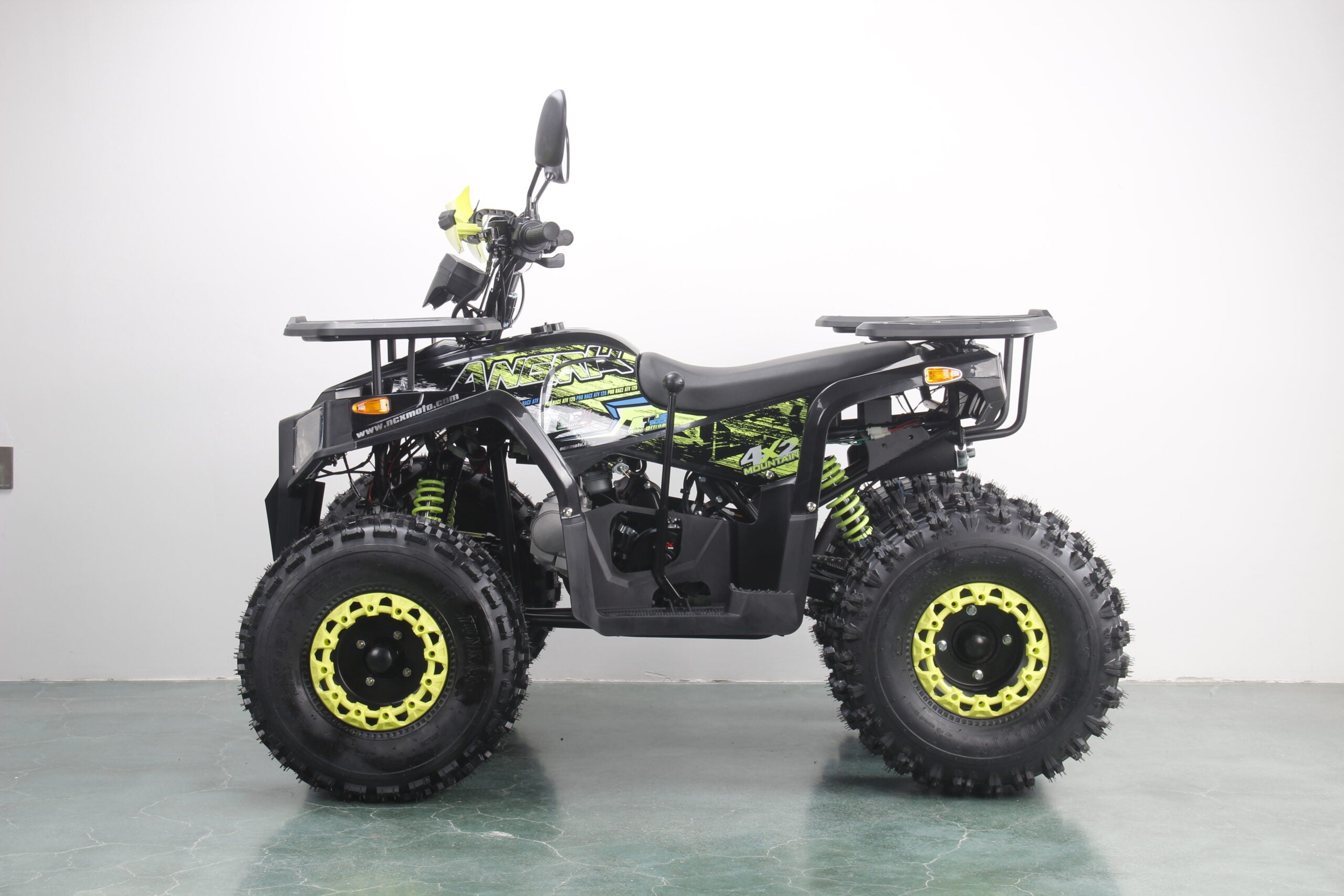 Quad Angry 125cc Ruote 8 Led