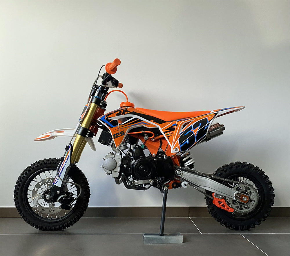 Pit Bike 125cc CRX Pro Ruote 12/10 4 Marce Semiautomatica