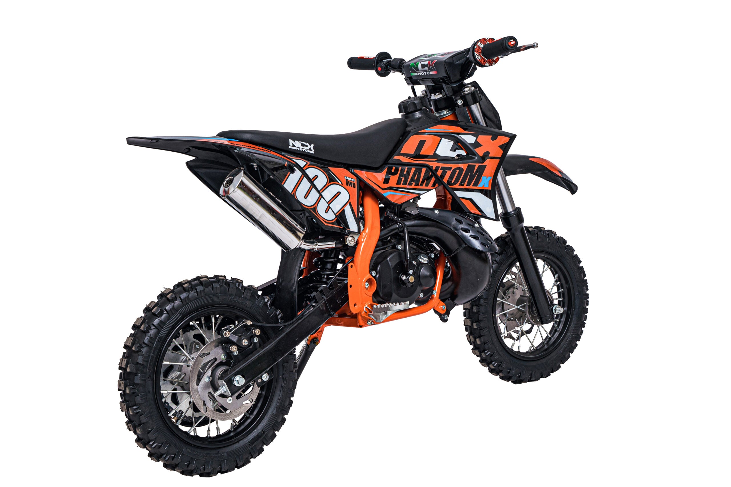 Mini Cross Phantom 50cc Ruote 10/10  Avviamento Pedalina