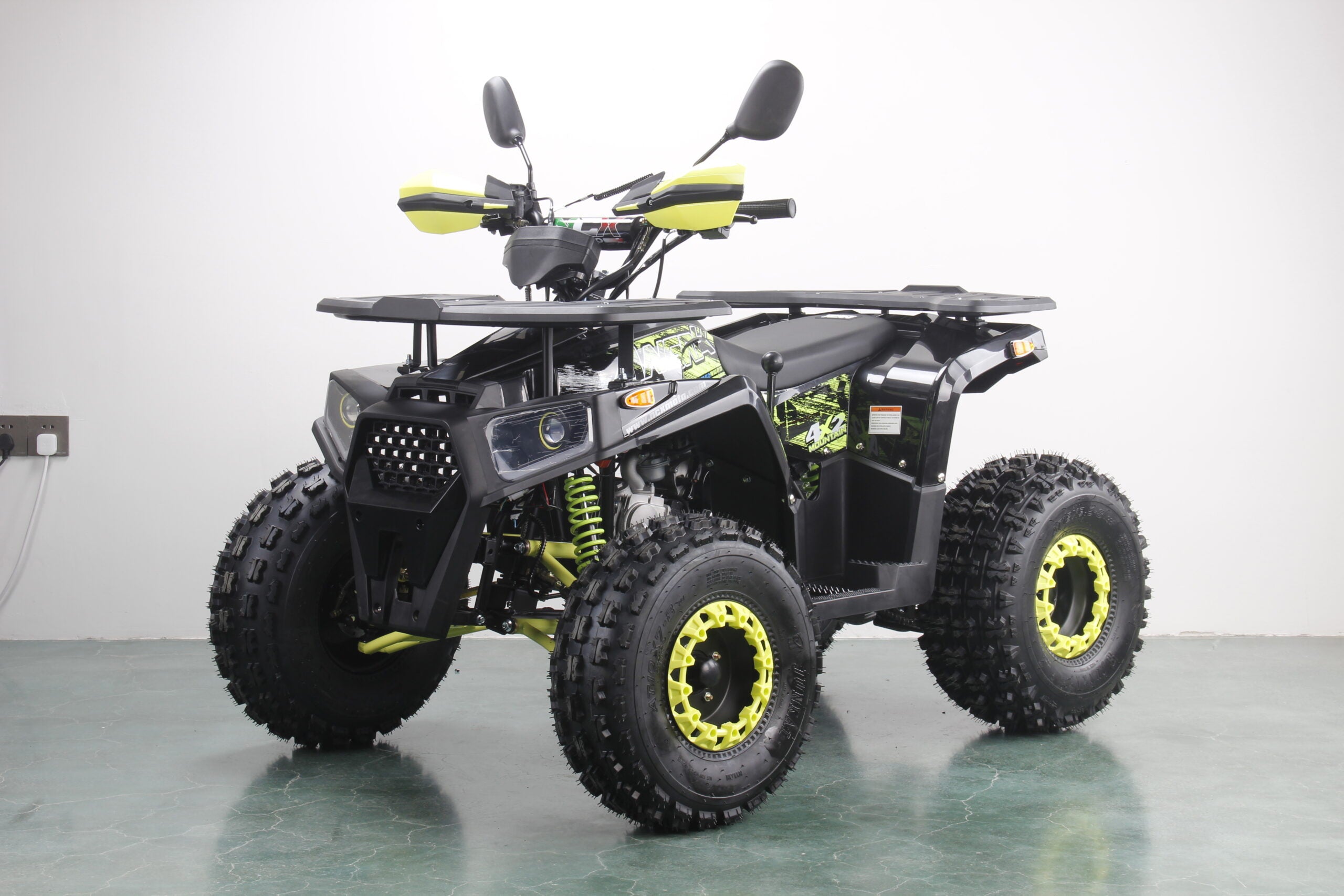 Quad Angry 125cc Ruote 8 Led