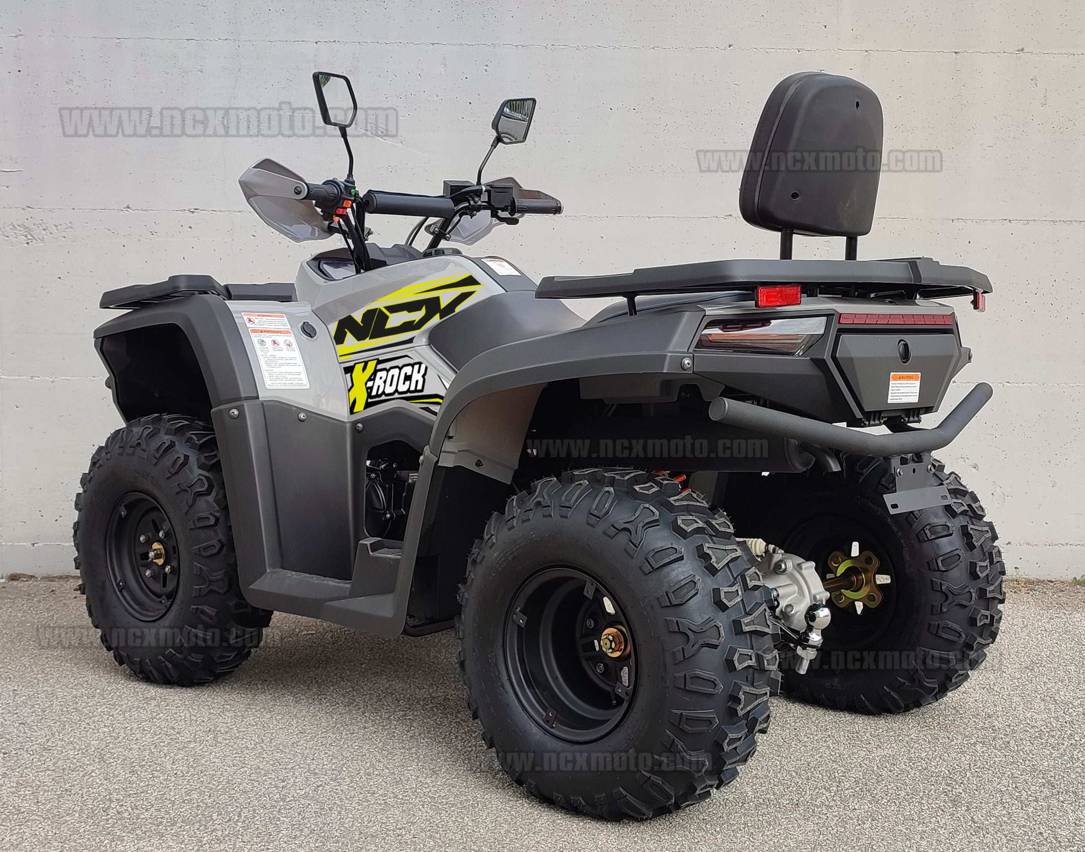 Maxi Quad T-ROX 350CC Ruote 10 T3B TARGA GIALLA