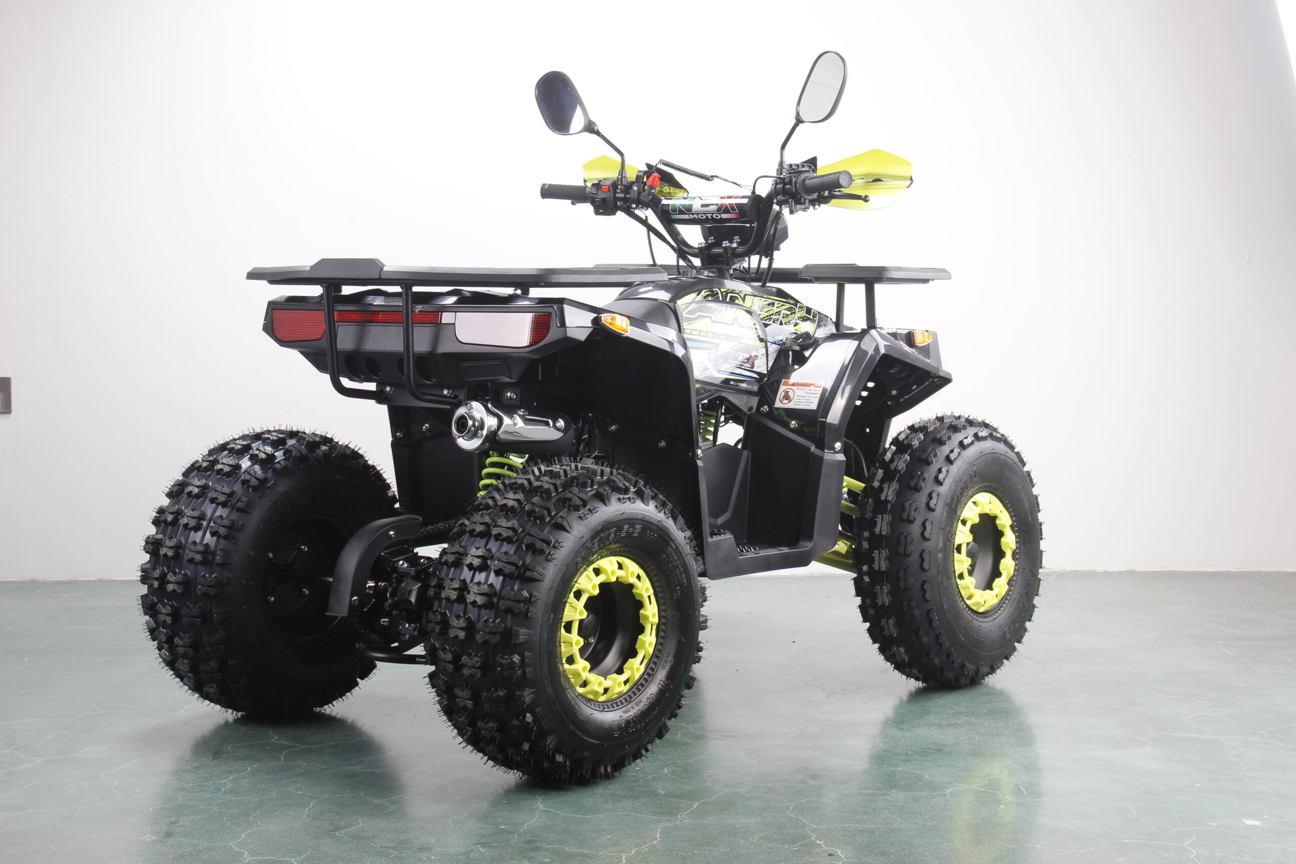 Quad Angry 125cc Ruote 8 Led