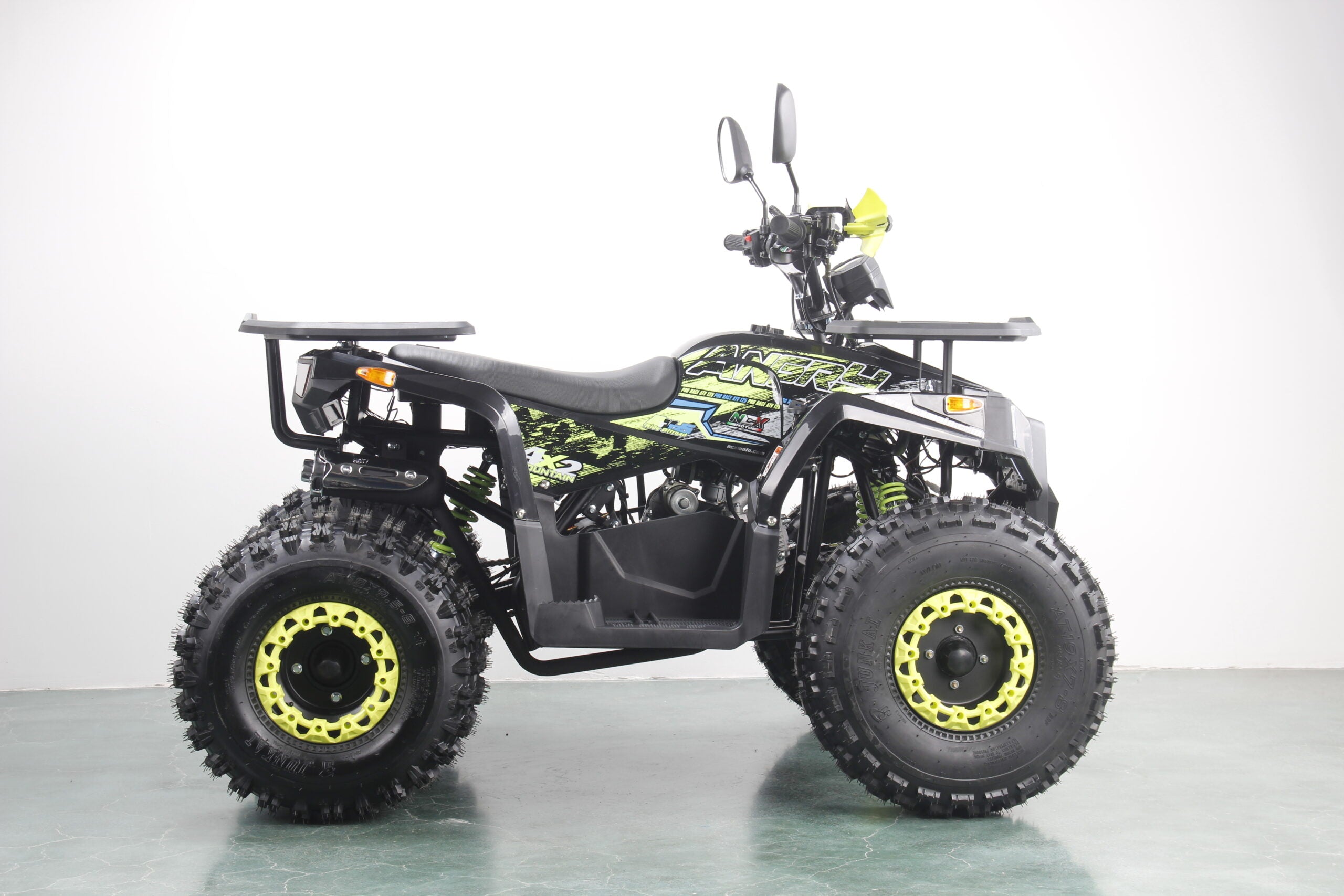 Quad Angry 125cc Ruote 8 Led