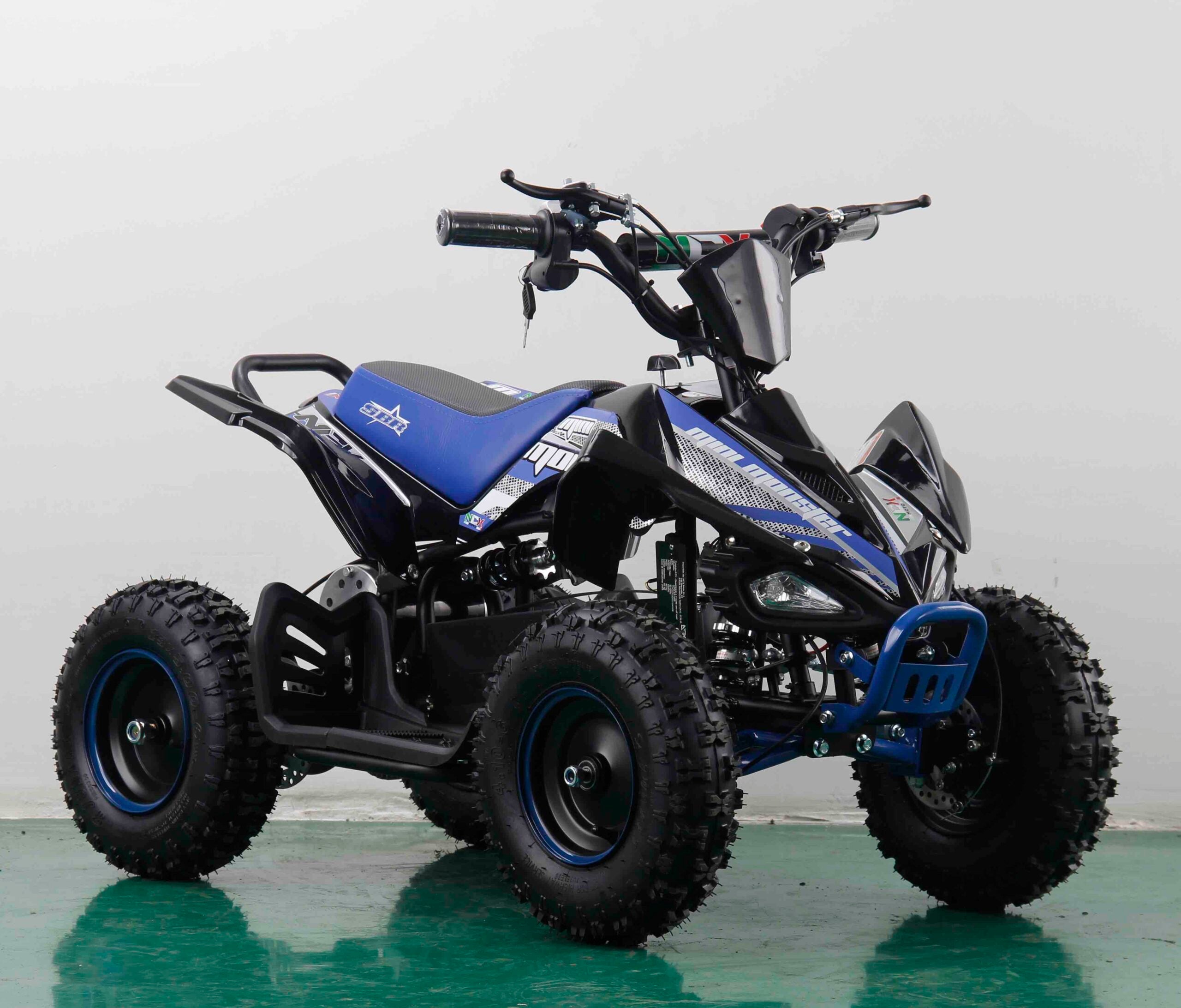 Mini Quad Monster 1000Watt Elettrico Ruota 6 LED