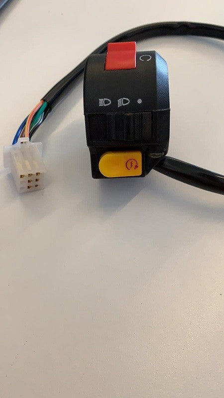 COMANDO TASTI QUAD 110 SINISTRO SPINA SINGOLA MINIQUAD ATV MINIATV interruttori