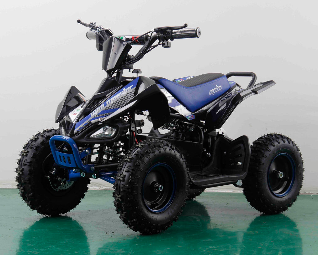 Mini Quad Monster 1000Watt Elettrico Ruota 6 LED