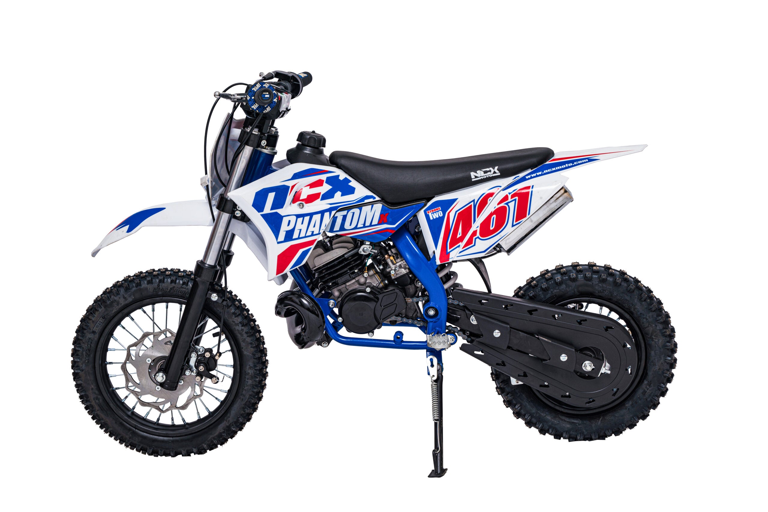 Mini Cross Phantom 50cc Ruote 12/10  Avviamento Pedalina