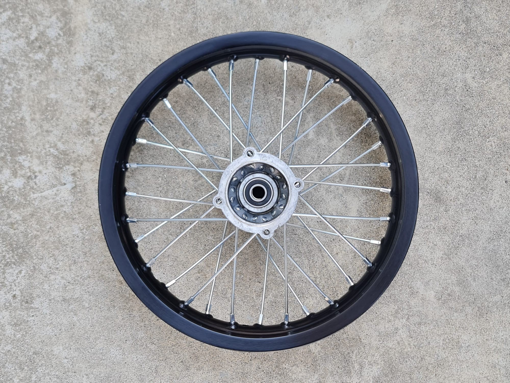 CERCHIO ALLUMINIO POSTERIORE KAYO 14" KRZ170 RACING 90/100-14 - pit bike bse per gomme copertone