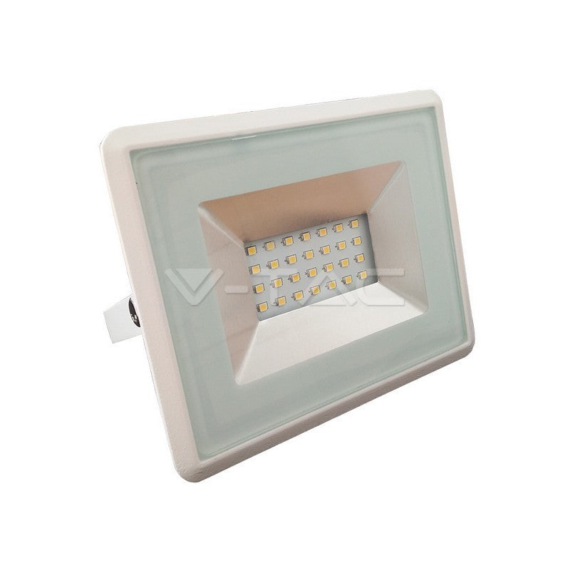 FARO 20W LED Proiettore E-Series Corpo Bianco Bianco Naturale