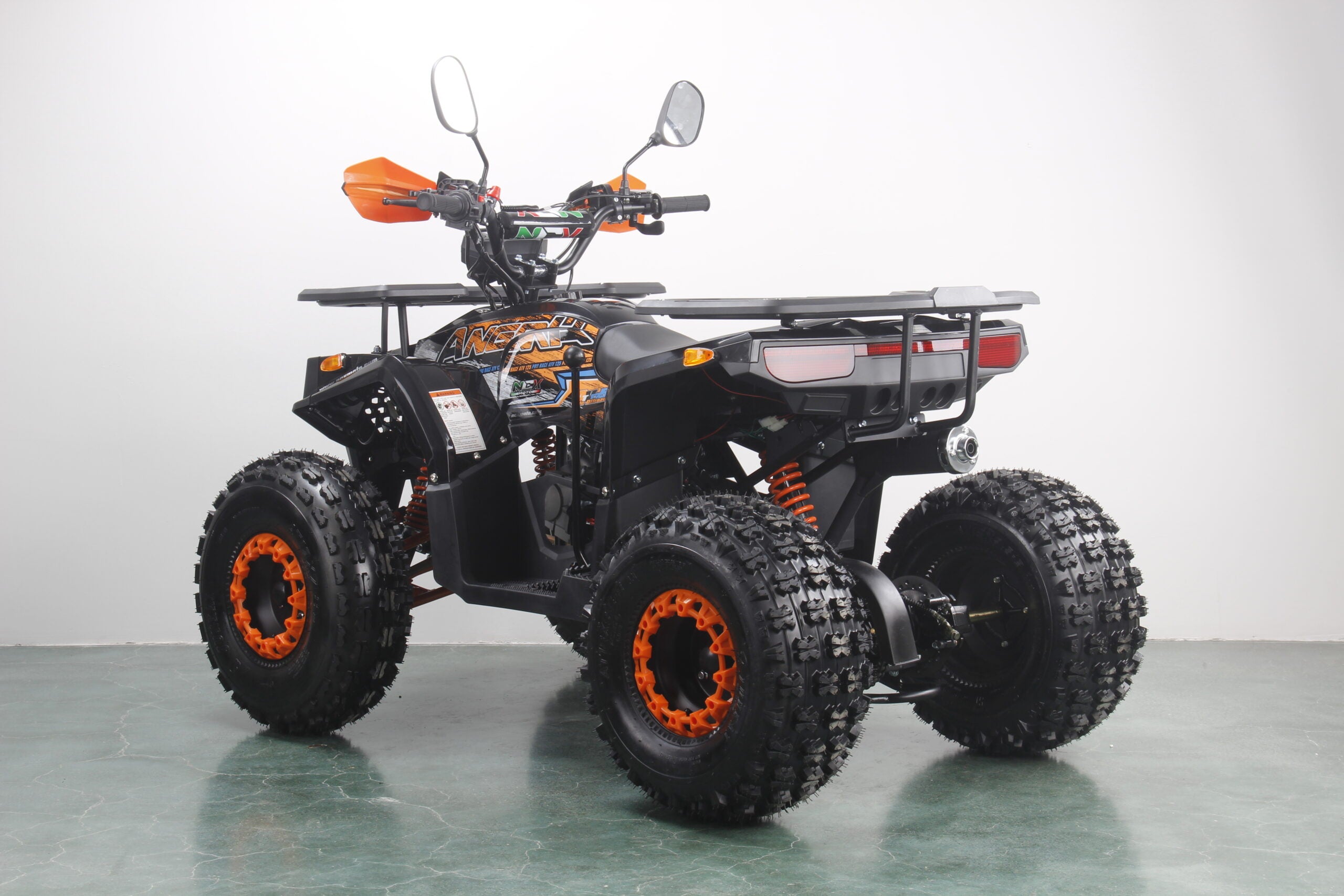 Quad Angry 125cc Ruote 8 Led