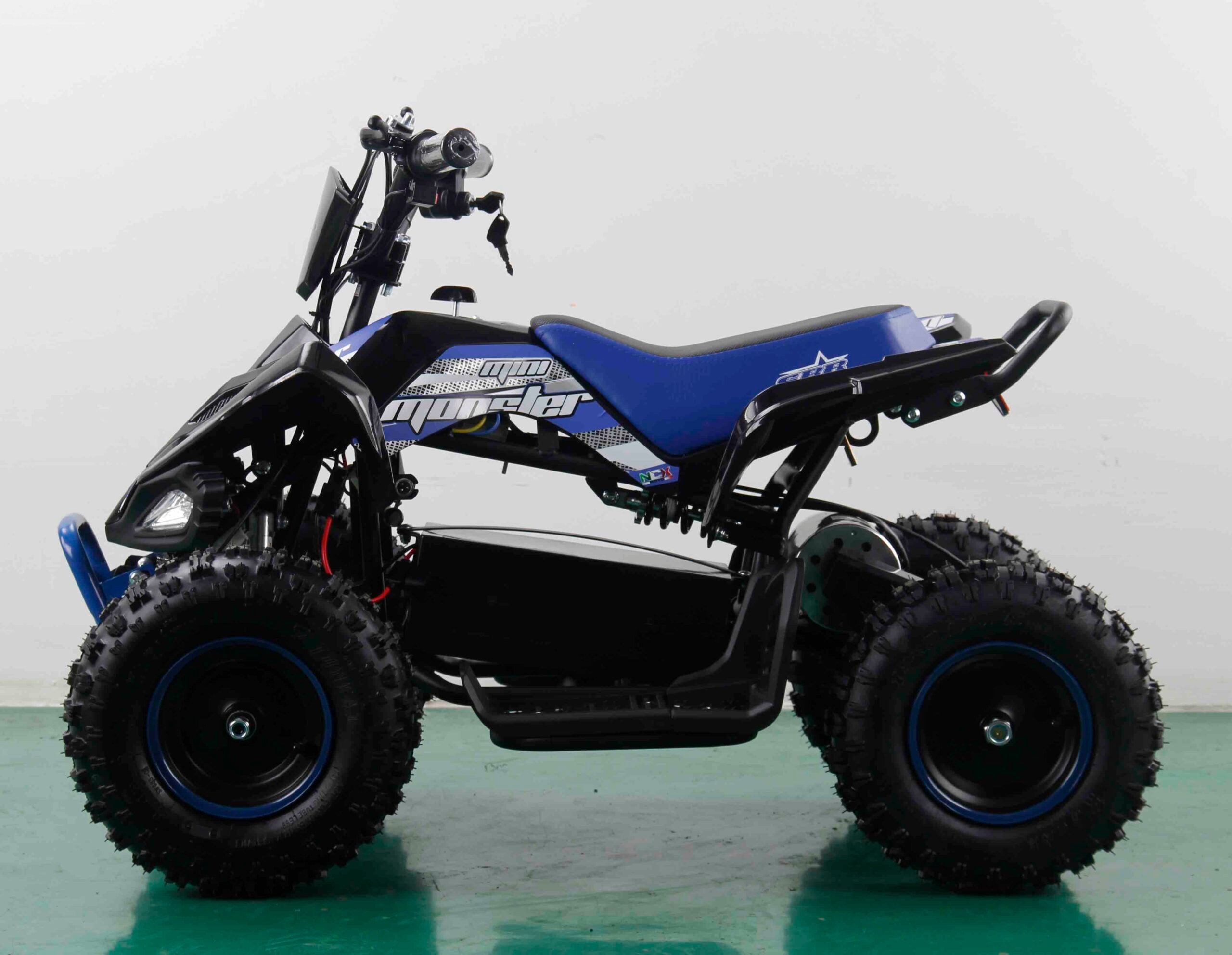 Mini Quad Monster 1000Watt Elettrico Ruota 6 LED