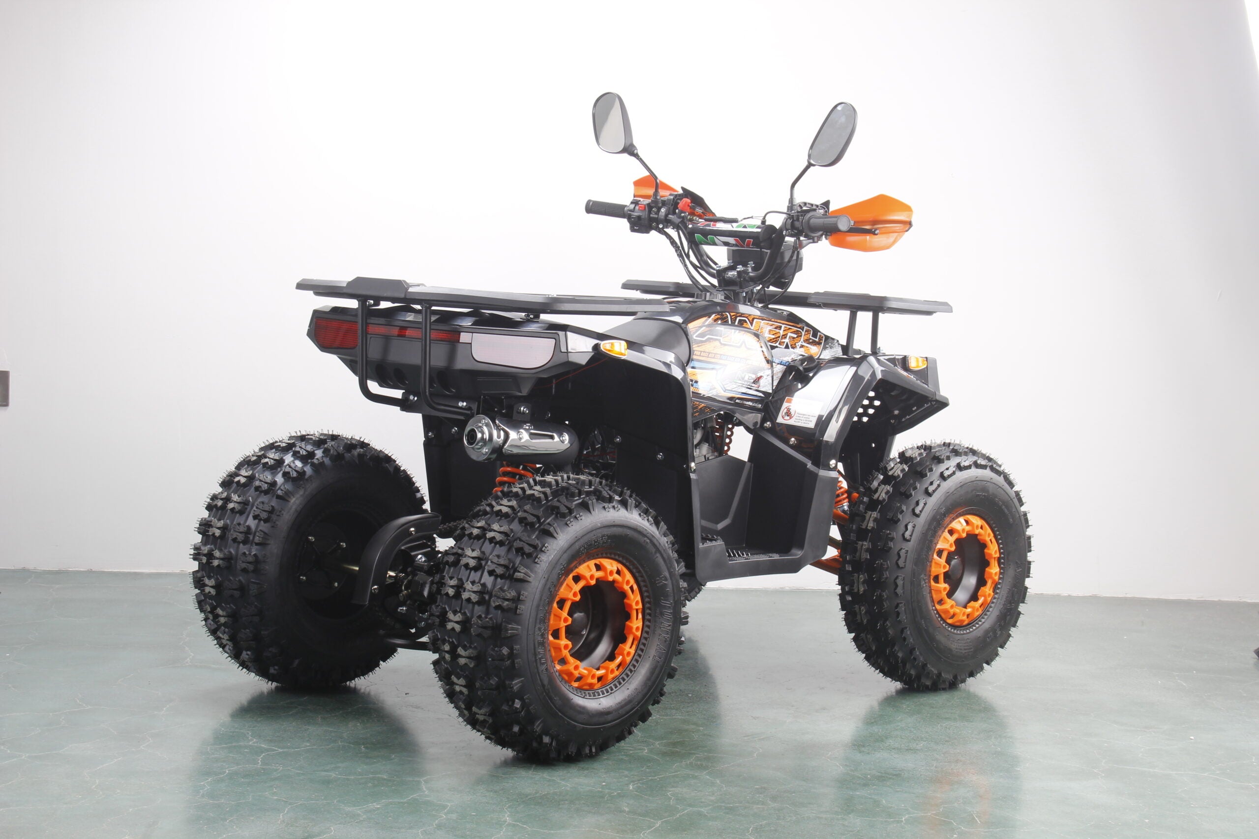 Quad Angry 125cc Ruote 8 Led