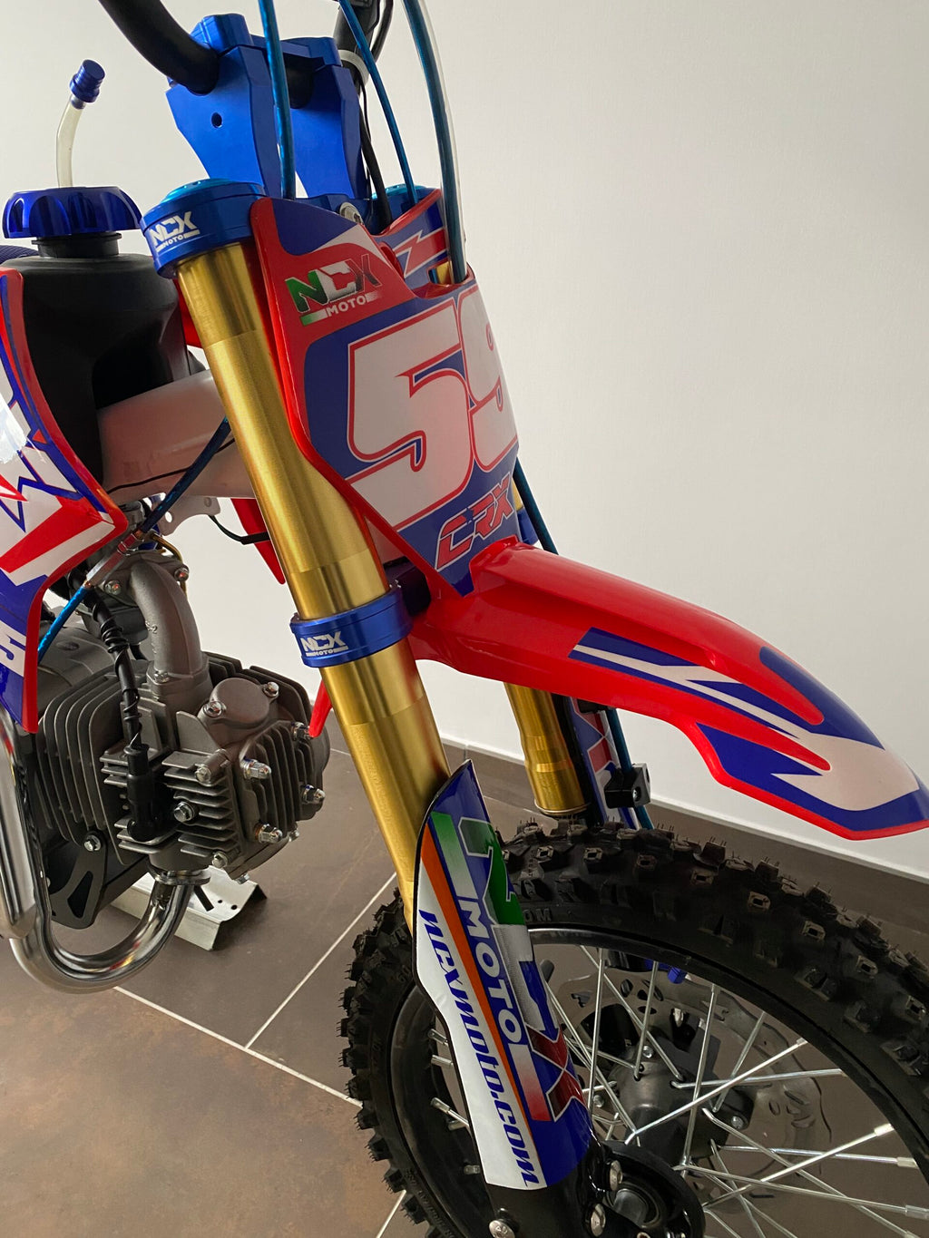 Pit Bix CRX  125cc Ruote 14-12 4Marce