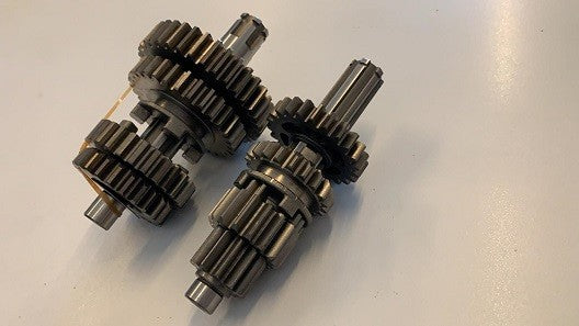 CAMBIO COMPLETO YX 125cc 125 INGRANAGGI ALBERO PRIMARIO E SECONDARIO BLOCCO MOTORE PIT BIKE