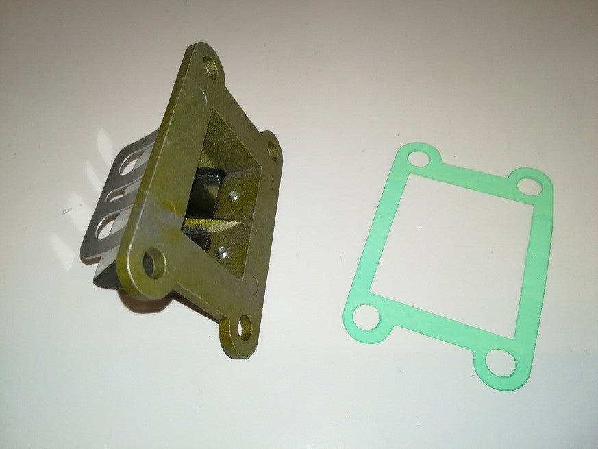 PACCO LAMELLARE MORINI + GUARNIZIONE 50cc 65cc 60X35mm INTERASSE collettore tipo lem ktm