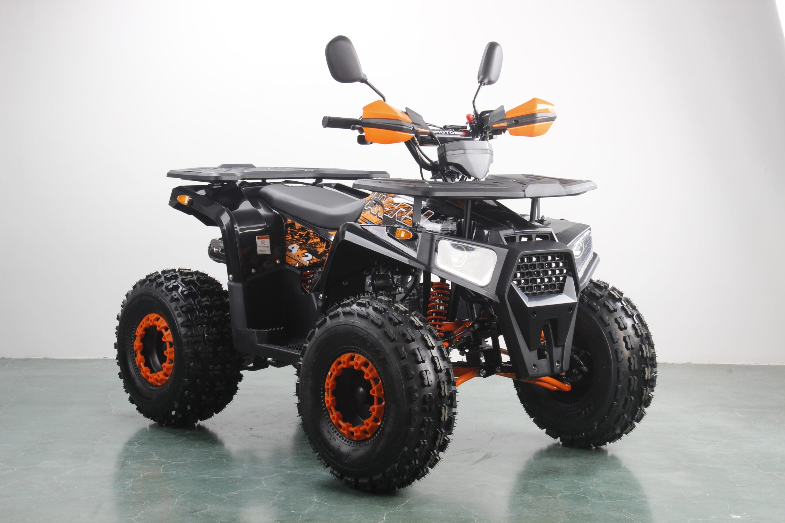 Quad Angry 125cc Ruote 8 Led