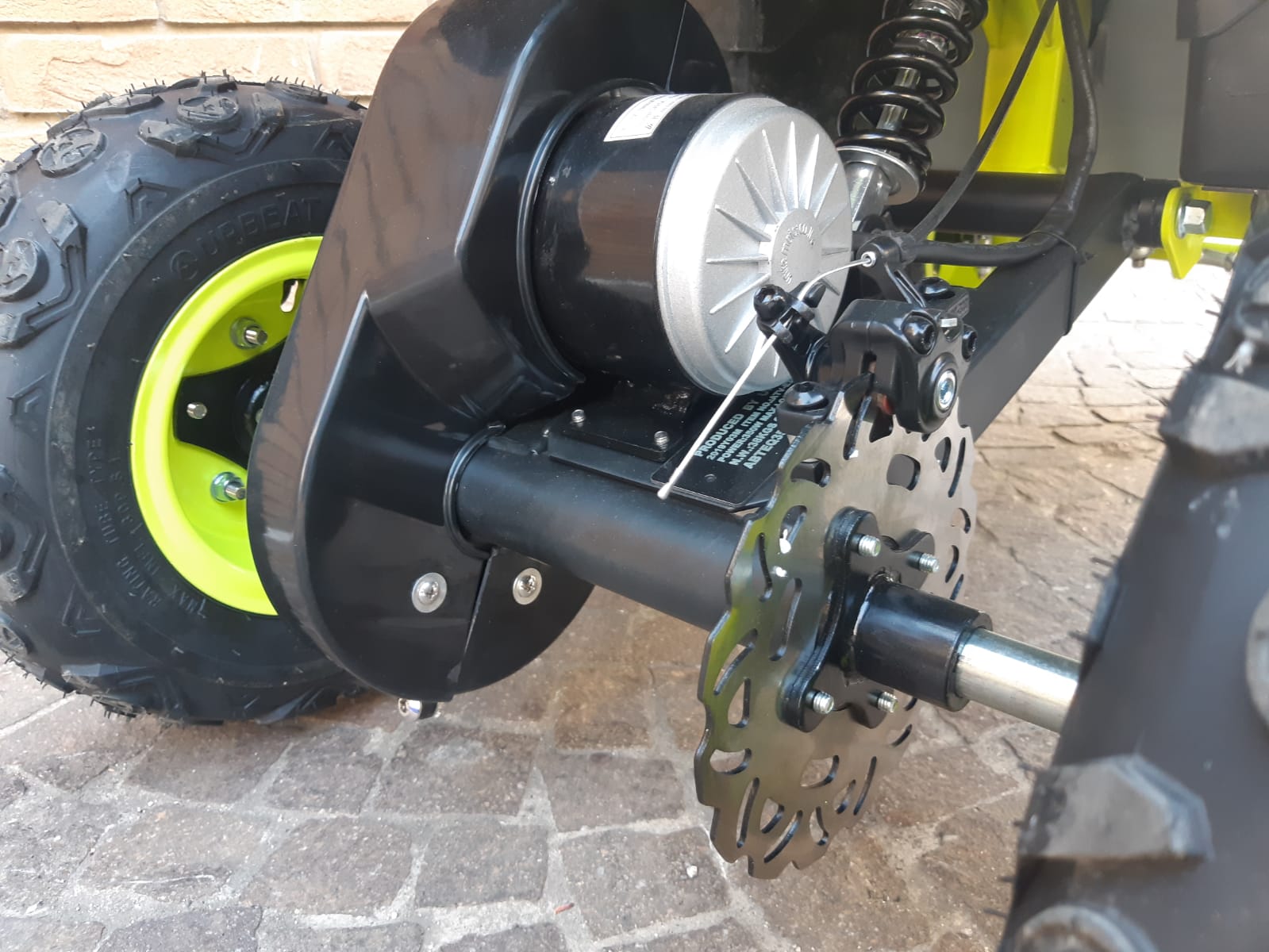 Mini Quad Rush 350Watt Ruota 6 LED