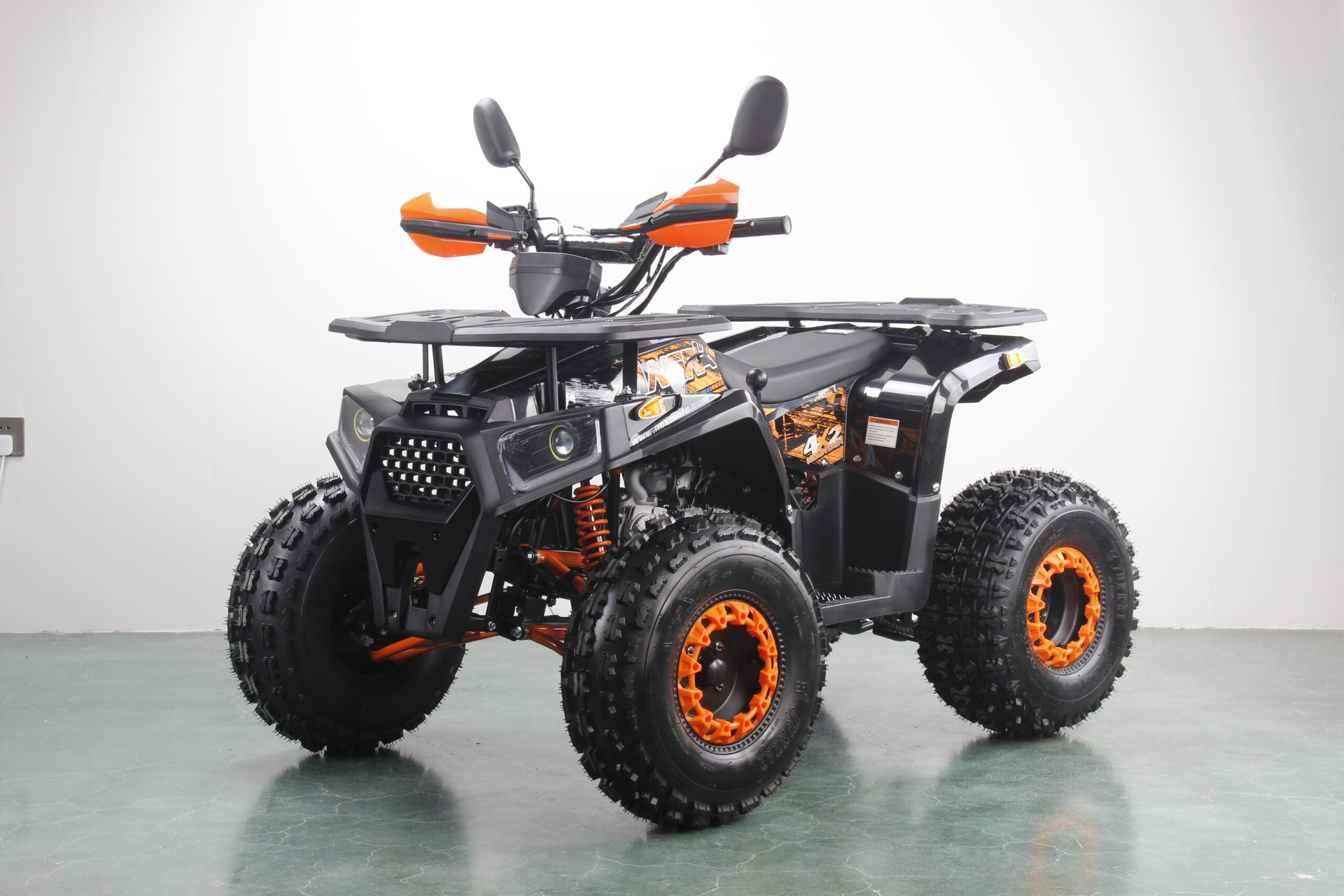 Quad Angry 125cc Ruote 8 Led
