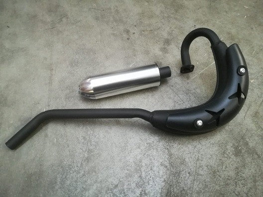 MARMITTA MINICROSS EVO SX50- terminale silenziatore scarico compatibile kxd pro 50cc