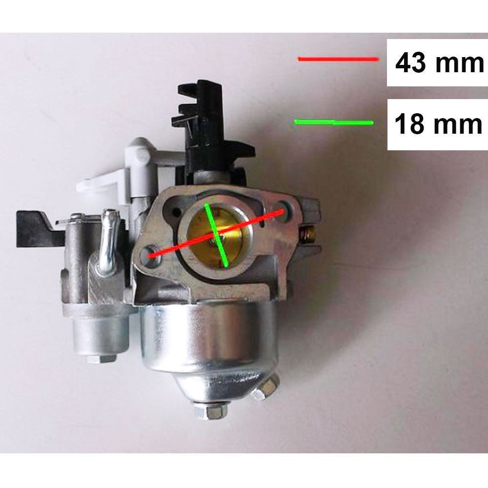 Carburatore Per Motozappa Motore 6,5 HP 196/200cc