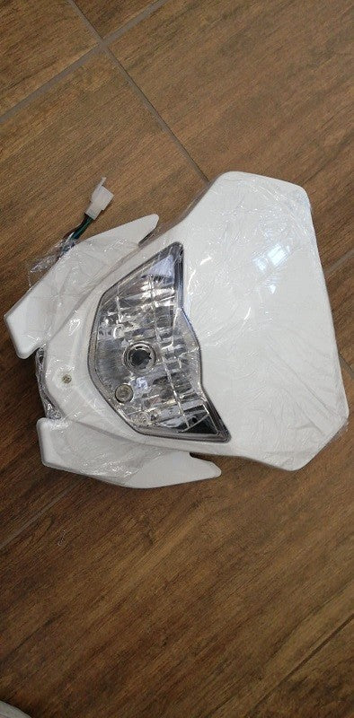 fanale completo di mascherina e lampadine cross kayo K2 250cc
