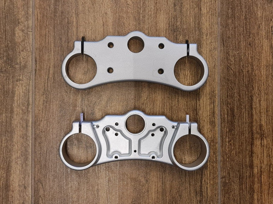 piastre inferiori e superiori manubrio kayo cross k2